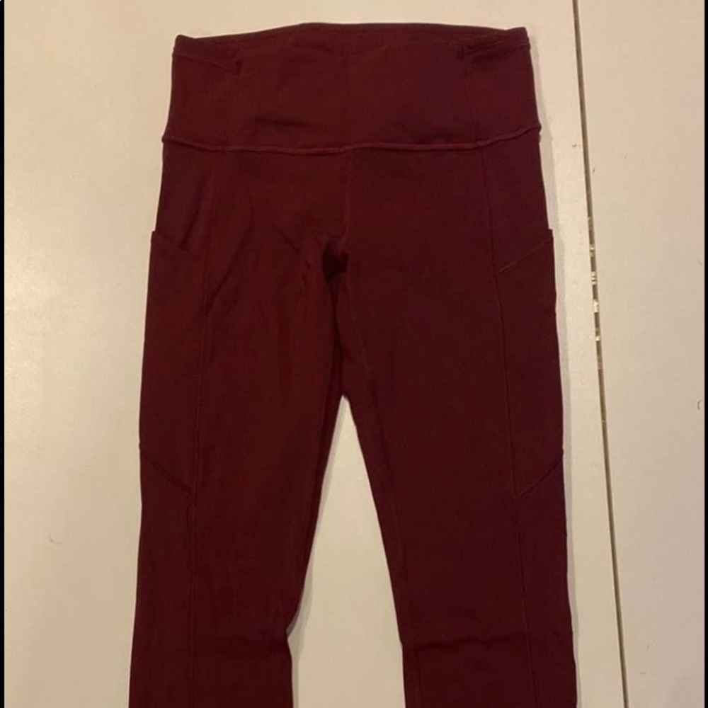 Lululemon Fast and Free 7/8 Leggings